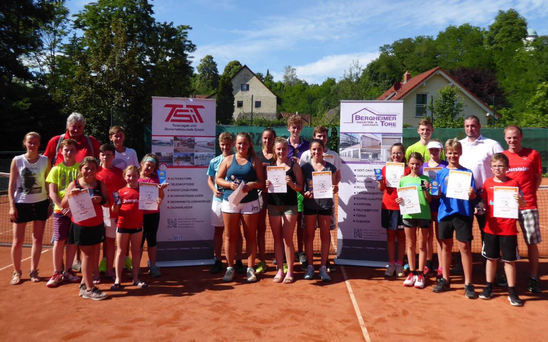 Sehr guter Tennissport beim 7. Renchen-Bergheimer Jugendcup