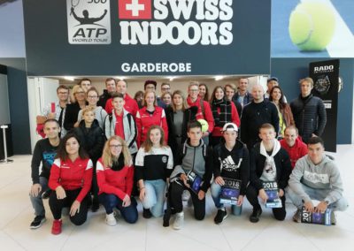 Ausflug zum ATP-Turnier in Basel 2018